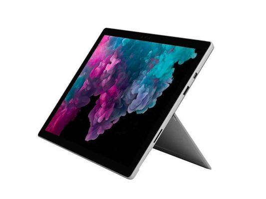Microsoft Surface Pro 6 Platinum (without keyboard) (8GB) (256GB) (Touchscreen)
